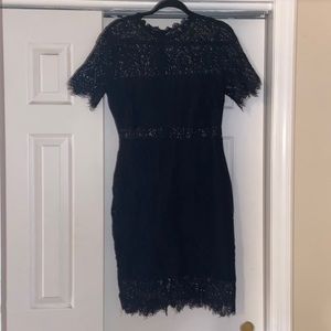Lulus Black Lace Dress